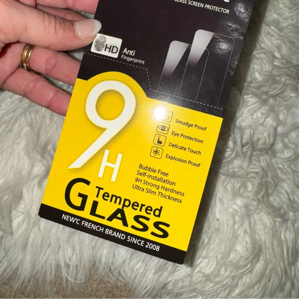 NEW'C 3 Pack Designed for iPhone 17/17 Pro,iPhone 16 Pro Screen Protector